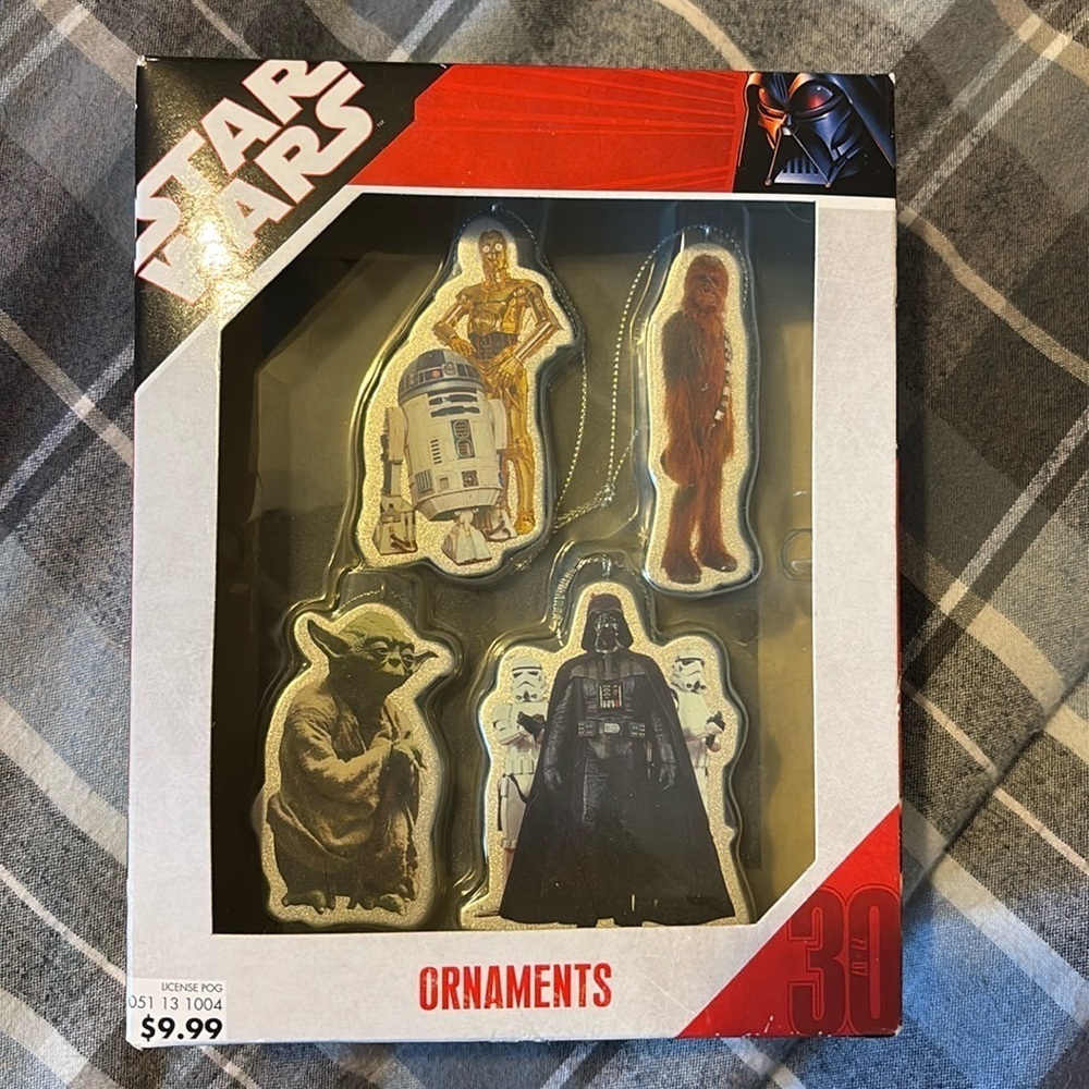 Star Wars Ornaments NIB 2007